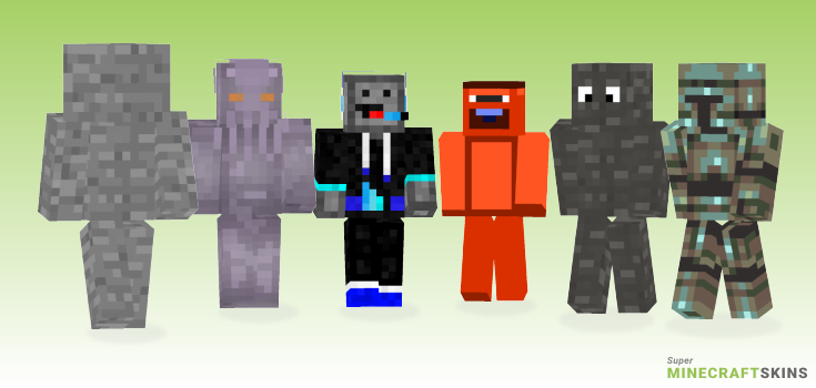 Stone Minecraft Skins - Best Free Minecraft skins for Girls and Boys