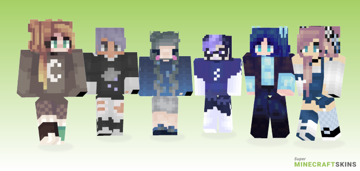 Stormy Minecraft Skins - Best Free Minecraft skins for Girls and Boys