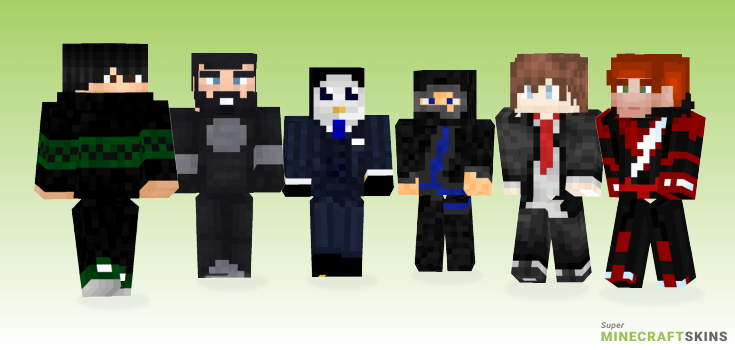 Suit Minecraft Skins - Best Free Minecraft skins for Girls and Boys