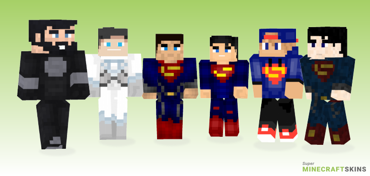 Superman Minecraft Skins - Best Free Minecraft skins for Girls and Boys