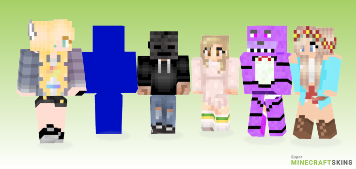 Surprise Minecraft Skins - Best Free Minecraft skins for Girls and Boys