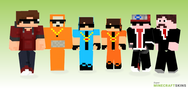 Swag Minecraft Skins - Best Free Minecraft skins for Girls and Boys