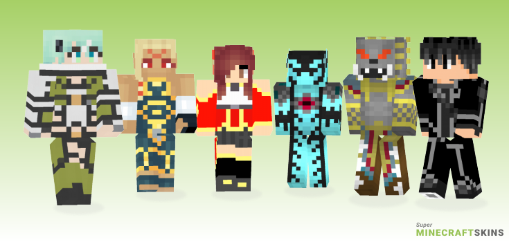 Sword Minecraft Skins - Best Free Minecraft skins for Girls and Boys