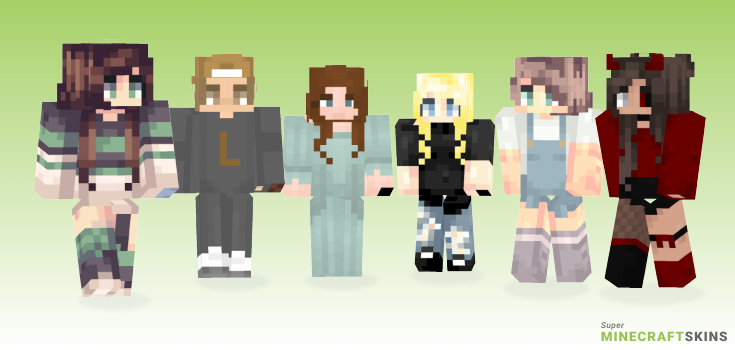 Taking Minecraft Skins - Best Free Minecraft skins for Girls and Boys