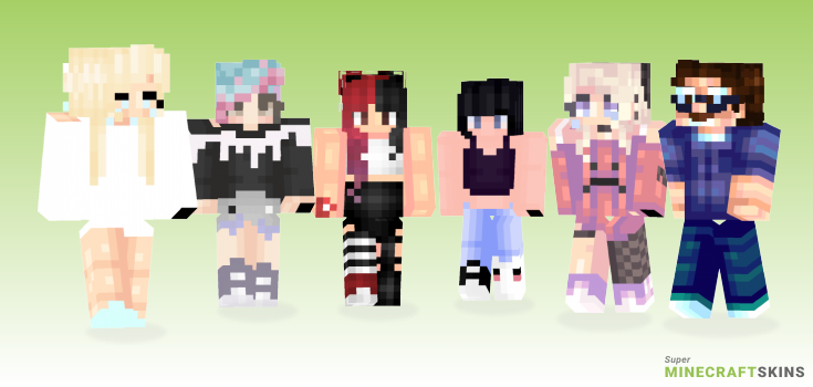 Tears Minecraft Skins - Best Free Minecraft skins for Girls and Boys