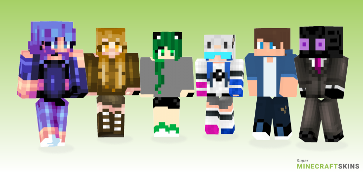 Testing Minecraft Skins - Best Free Minecraft skins for Girls and Boys