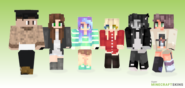 Times Minecraft Skins - Best Free Minecraft skins for Girls and Boys