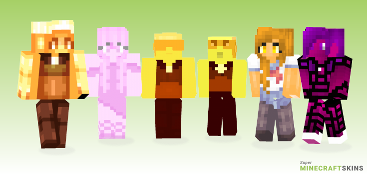 Topaz Minecraft Skins - Best Free Minecraft skins for Girls and Boys