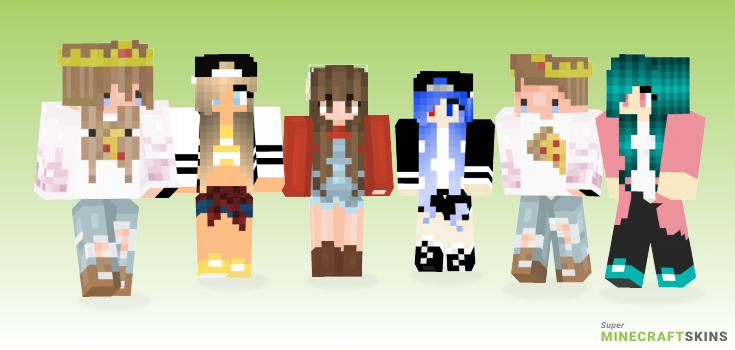 Touch Minecraft Skins - Best Free Minecraft skins for Girls and Boys
