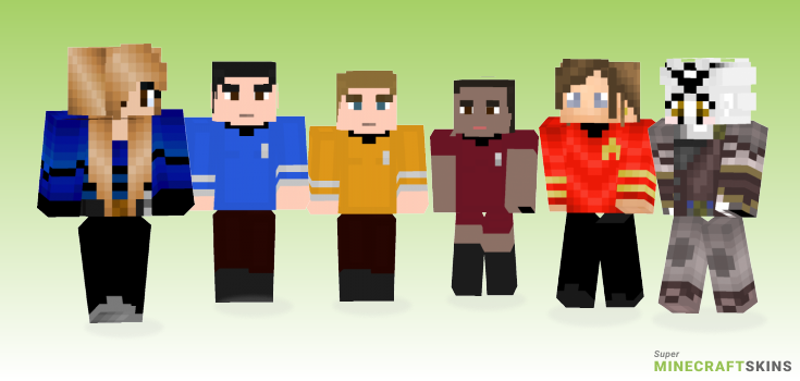 Trek Minecraft Skins - Best Free Minecraft skins for Girls and Boys