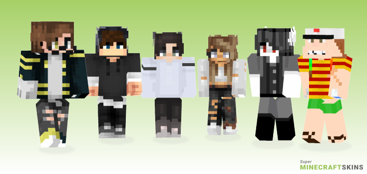 Trend Minecraft Skins - Best Free Minecraft skins for Girls and Boys