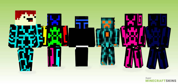 Tron Minecraft Skins - Best Free Minecraft skins for Girls and Boys