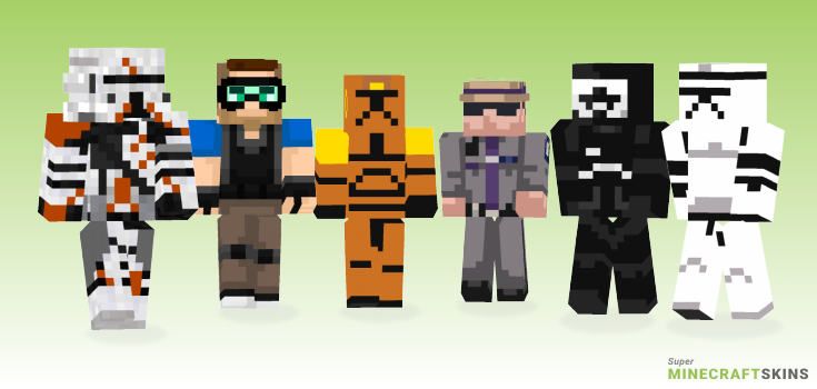 Trooper Minecraft Skins - Best Free Minecraft skins for Girls and Boys