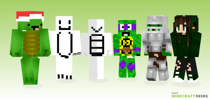 Turtle Minecraft Skins - Best Free Minecraft skins for Girls and Boys