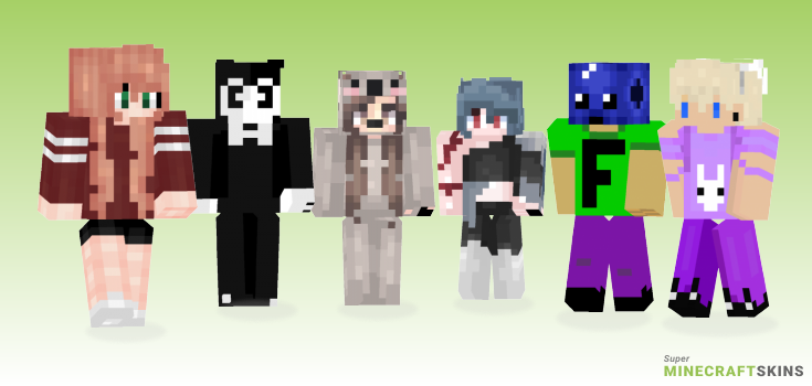 Very Minecraft Skins - Best Free Minecraft skins for Girls and Boys