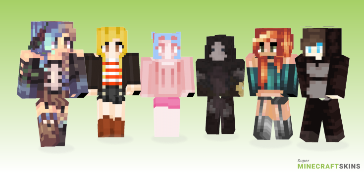 We Minecraft Skins - Best Free Minecraft skins for Girls and Boys