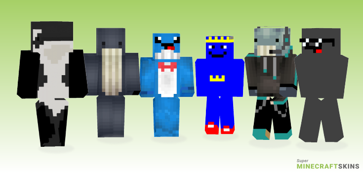 Whale Minecraft Skins - Best Free Minecraft skins for Girls and Boys