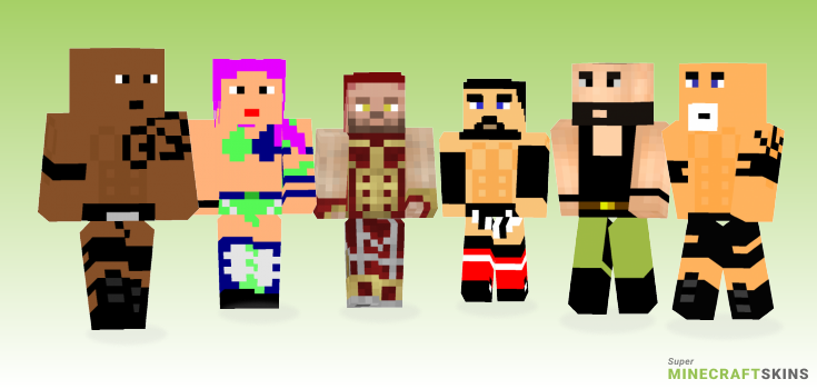 Wwe Minecraft Skins - Best Free Minecraft skins for Girls and Boys