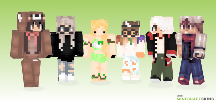 X3 Minecraft Skins - Best Free Minecraft skins for Girls and Boys