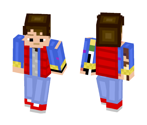 Marty McFly Skin for Minecraft download