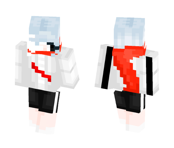 Aftertale - Sans Girl - Girl Minecraft Skins - image 1