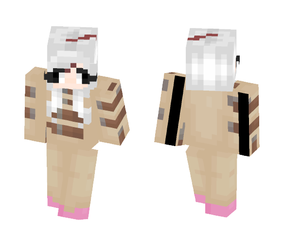 Asylumtale - Sans Girl - Girl Minecraft Skins - image 1