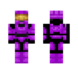 Red vs Blue Agent South - Female Minecraft Skins - image 2