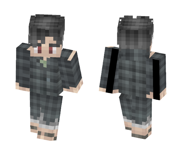 Okabe Uchiha RTN OC [Naruto] - Male Minecraft Skins - image 1