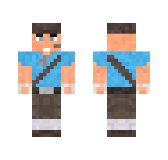 BLU Scout - Team Fortress 2 - Male Minecraft Skins - image 2