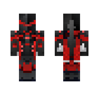 RED CARBON GENJI - Male Minecraft Skins - image 2