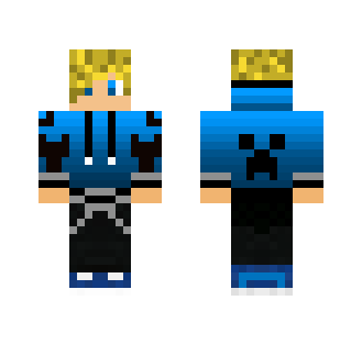 Hoodie Skin - Blue - Male Minecraft Skins - image 2