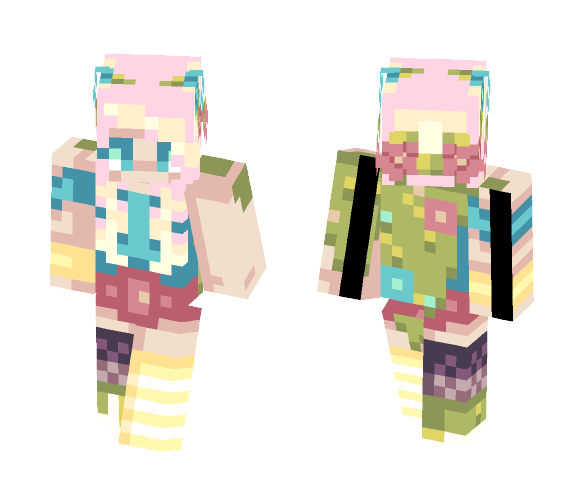Flower fields - Female Minecraft Skins - image 1