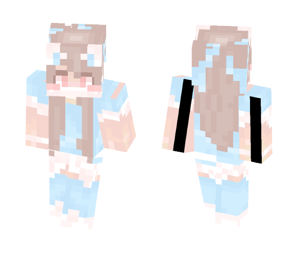 ????????????????♡ | Bloo Kyutie - Female Minecraft Skins - image 1