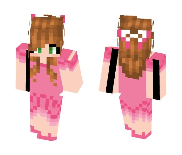 Super girly gamer fan skin - Female Minecraft Skins - image 1
