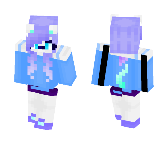 Winter White | Furry - Female Minecraft Skins - image 1