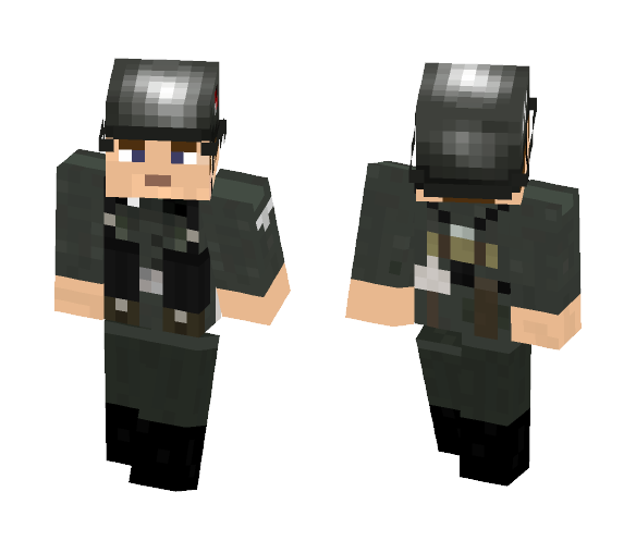 Waffen SS Soldier - Male Minecraft Skins - image 1