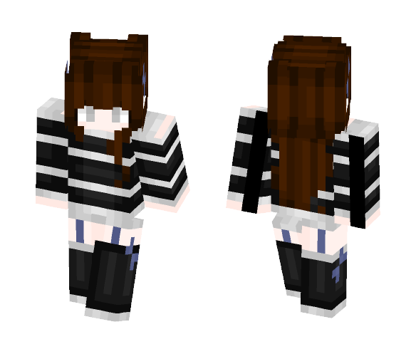 Girl with a twist - Girl Minecraft Skins - image 1