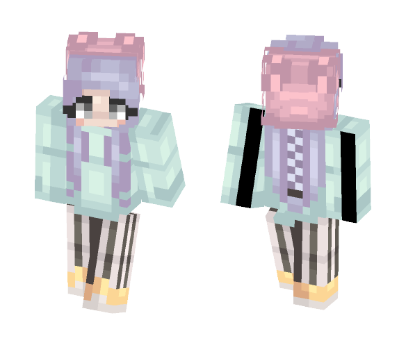 I love Pastel Colors ouo - Female Minecraft Skins - image 1