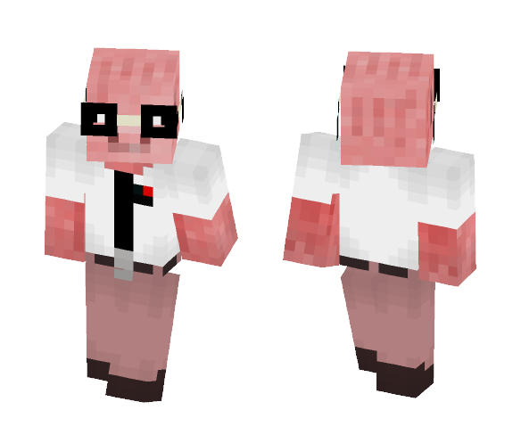 Nerdy Pig⭐️ - Male Minecraft Skins - image 1