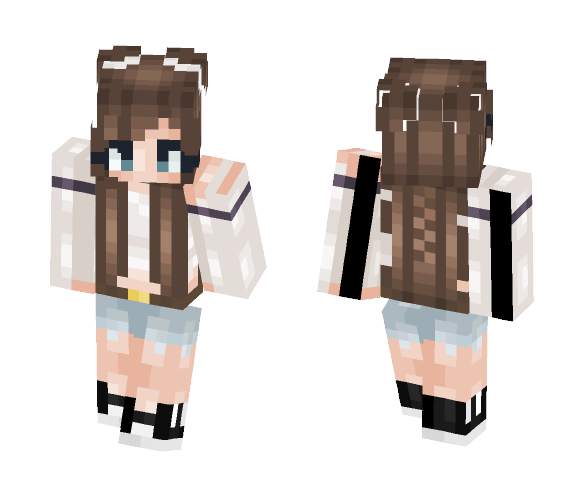 Shy Yet Vintage - Female Minecraft Skins - image 1