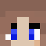 Girl with brown hair and headphone - Color Haired Girls Minecraft Skins - image 3