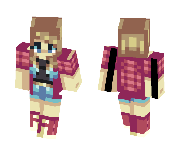 School trip + story - Female Minecraft Skins - image 1