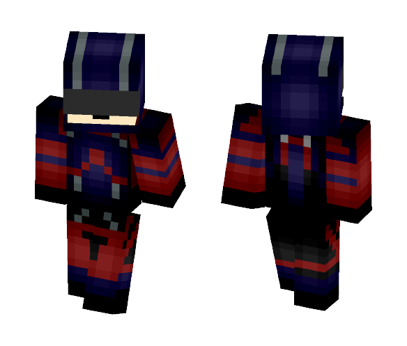 The Atom (Shaded): CW - MrFlameYT - Male Minecraft Skins - image 1