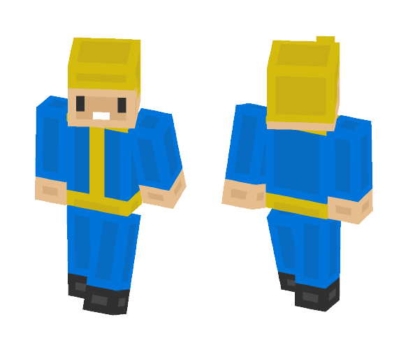 vault boy - Boy Minecraft Skins - image 1
