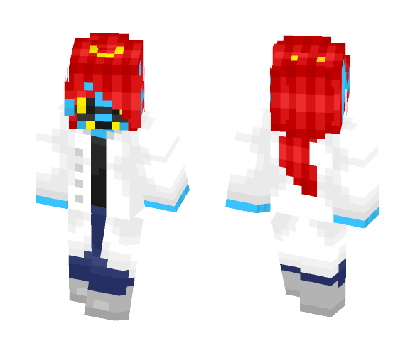 Undyne Underswap - Female Minecraft Skins - image 1