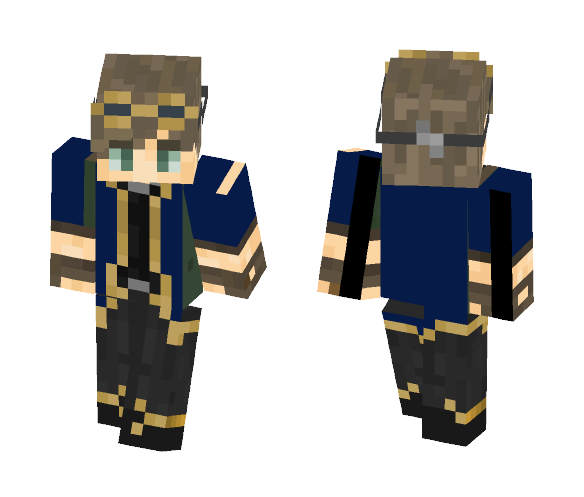 Adventure Boy with Glasses - #7 - Boy Minecraft Skins - image 1