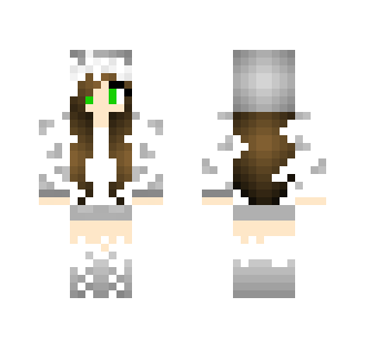Snowy Leopard Girl :D - Girl Minecraft Skins - image 2