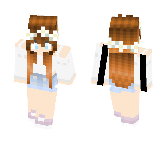 Summertime Flower~ - Female Minecraft Skins - image 1