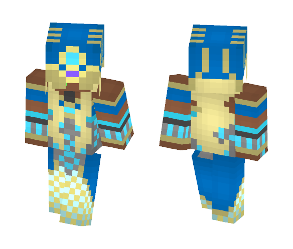 Amu Yuno [bravefrontier] - Female Minecraft Skins - image 1