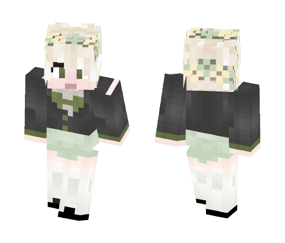 Download Free Slytherin Skin for Minecraft image 1 Slytherin - Female Minecraft Skins - image 1
